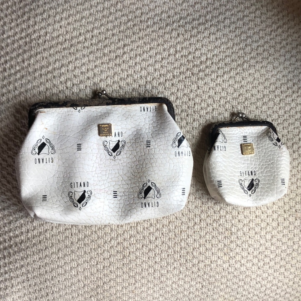 GITANO Clutch & matching Change purse
